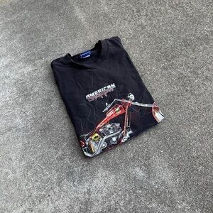 Vintage American Chopper Fire Bike Shirt
